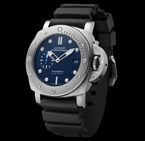 panerai neuheiten 2017|SIHH 2017: New Panerai Luminor Submersible 1950 3 Days Blue .